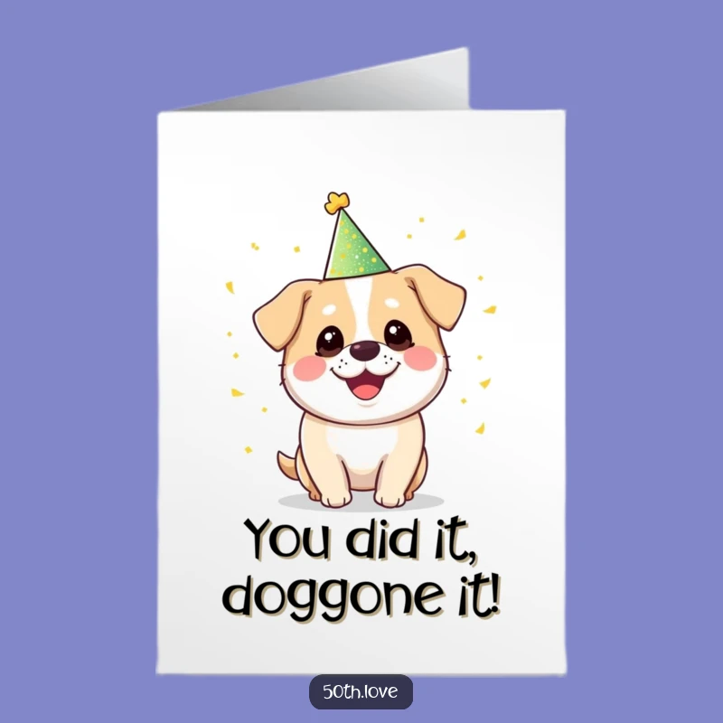 Free Printable Funny Dog Card: Juggling Confetti Congratulations, Hilarious Downloadable Greeting