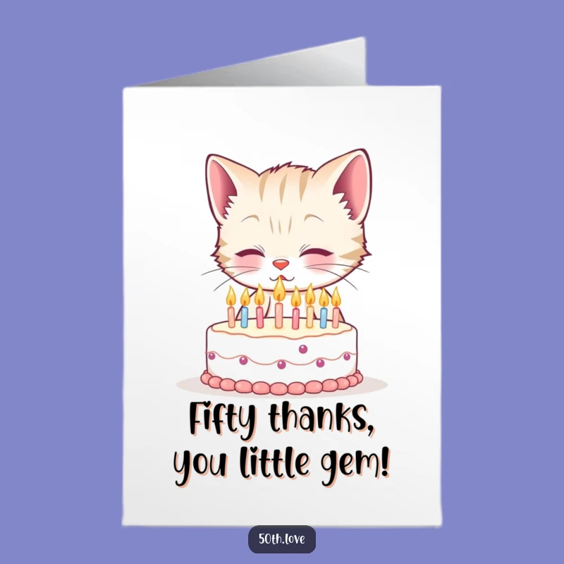 Free Printable Kitten Thank You Card: Adorable Downloadable Cat Gift for Sweet Gratitude