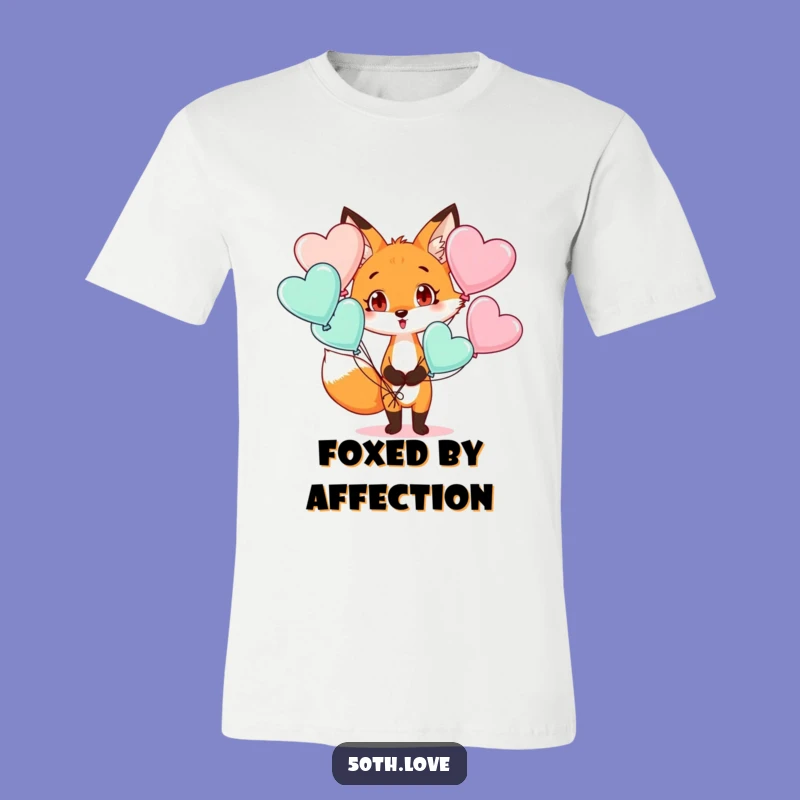 Funny Surprised Fox T-Shirt: wear your heart on your sleeve (or chest)